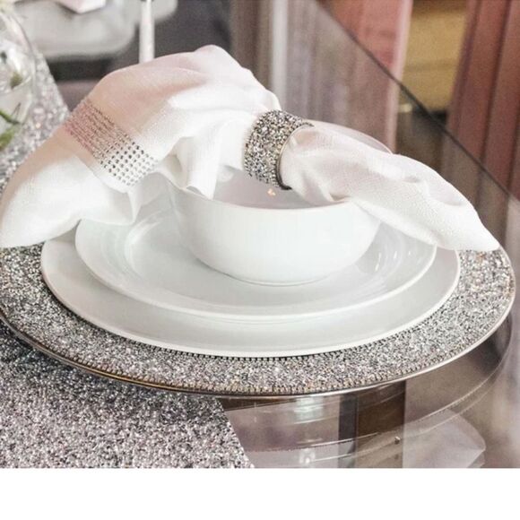 New sparkles home Strass Napkin Ring (Set of 4) - Picture 8 of 11